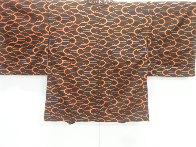 線描き模様羽織